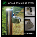 Decorative stainless steel handrail fittings